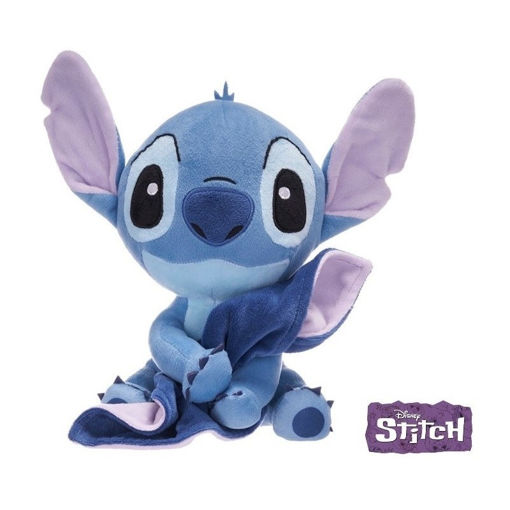Picture of Disney Lilo & Stitch - Stitch Plush + Blankie 22cm